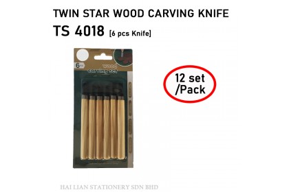 Twin Star Wood Carving Knife Set
